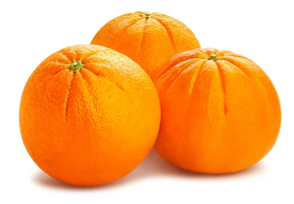 Narancssárga Gyümölcs Elszigetelt Fehér — Stock Fotó