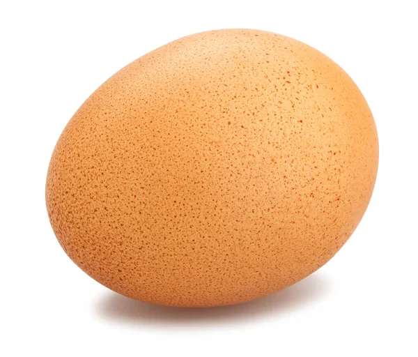 Bruine Eieren Pad Geïsoleerd Wit — Stockfoto