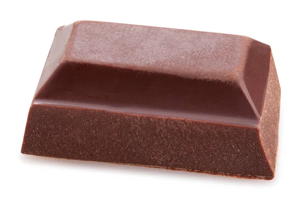 Chocolate Bar Path Isolated White — Stock Photo, Image