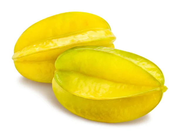 Camino Carambola Aislado Blanco — Foto de Stock