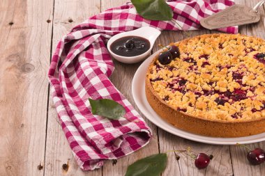 Beyaz yemek tarihinde kirazlı turta. 