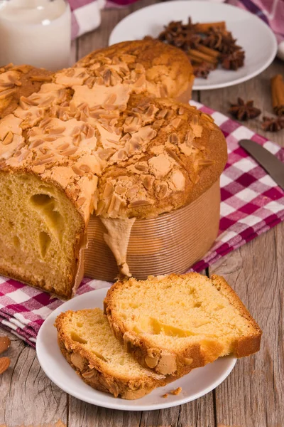 Easter Dove Bread Colomba Pasquale — Stock Photo, Image