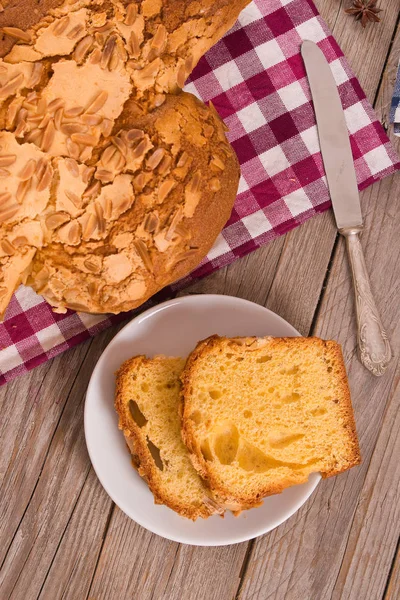 Húsvéti Galamb Kenyér Colomba Pasquale — Stock Fotó