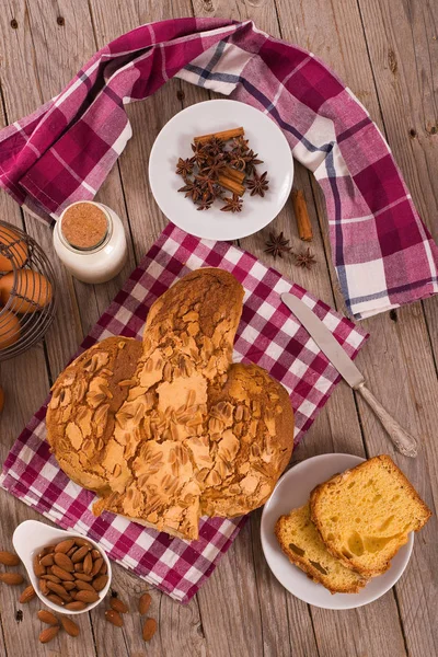 Pan Paloma Pascua Colomba Pasquale — Foto de Stock