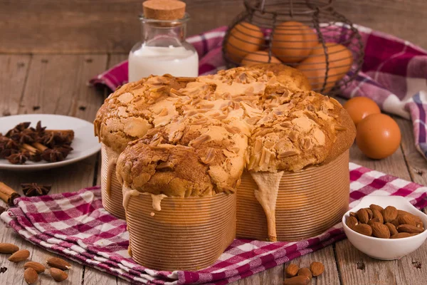 Pão Pomba Páscoa Colomba Pasquale — Fotografia de Stock