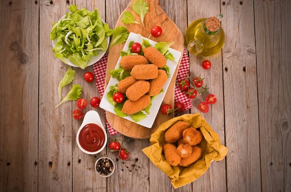 Palle Riso Fritte Italiane — Foto Stock