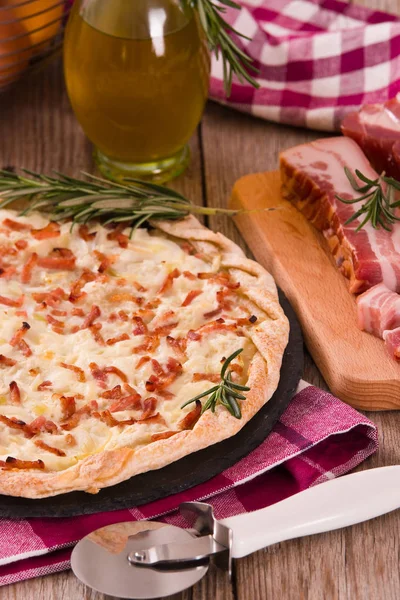 Tarte Fromage Bacon — Photo