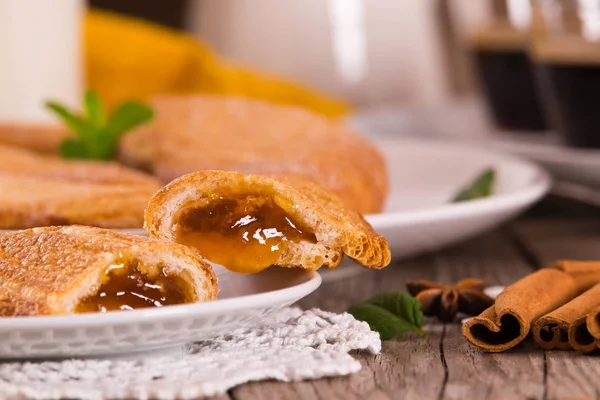 Florentines Sweet Puff Pastries — Stock Photo, Image