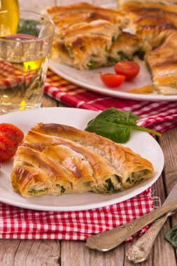 Spanakopita, Yunan ıspanak pasta.