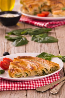 Spanakopita, Yunan ıspanak pasta.