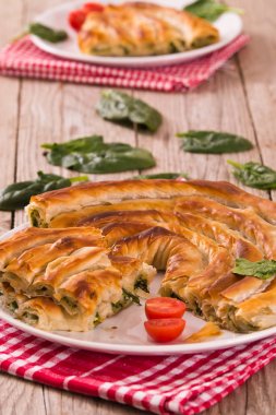Spanakopita, Yunan ıspanak pasta.