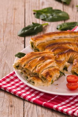 Spanakopita, Yunan ıspanak pasta.