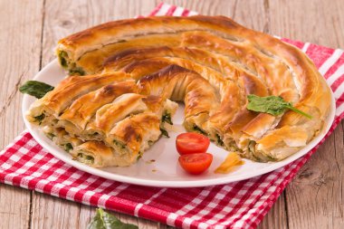 Spanakopita, Yunan ıspanak pasta.