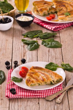 Spanakopita, Yunan ıspanak pasta.