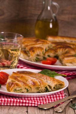 Spanakopita, Yunan ıspanak pasta.