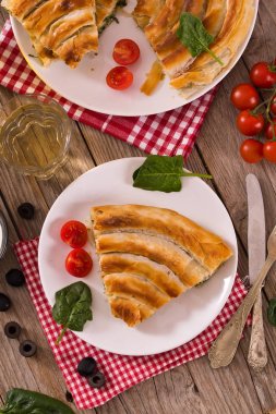 Spanakopita, Yunan ıspanak pasta.