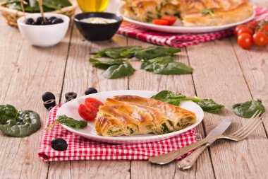 Spanakopita, Yunan ıspanak pasta.