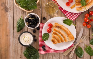 Spanakopita, Yunan ıspanak pasta.