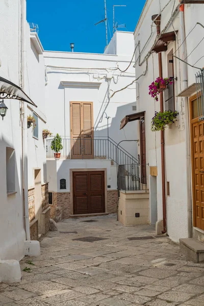 Een Steegje Een Mottola Een Puglia Italië — Stockfoto