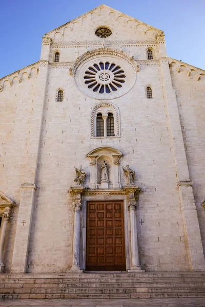 Katedralen Kyrkan Sabino Bari Apulien Italien — Stockfoto
