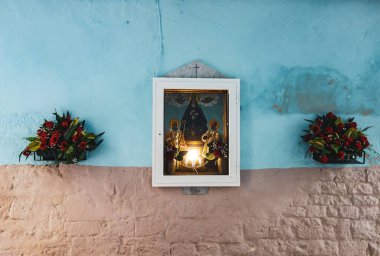 Yeminli aedikül. Bari. Puglia. İtalya. 