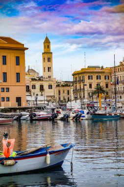 panoramik bari. Puglia. İtalya. 