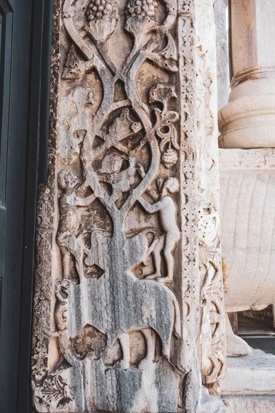 Basilika Kathedralkirche Nicola Bari Apulien Italien — Stockfoto