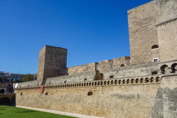 Castelo Bari Suábia Puglia Itália — Fotografia de Stock