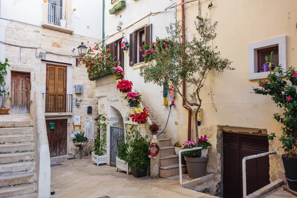 Alleyway Polignano Puglia Italy — Stock Photo, Image