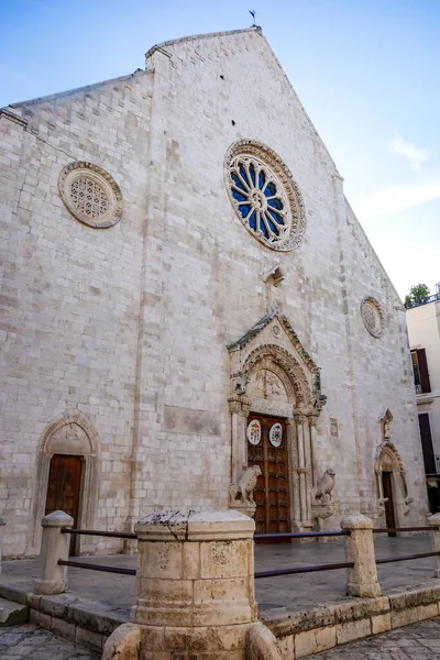 Kyrkan Maria Assunta Konversano Apulien Italien — Stockfoto