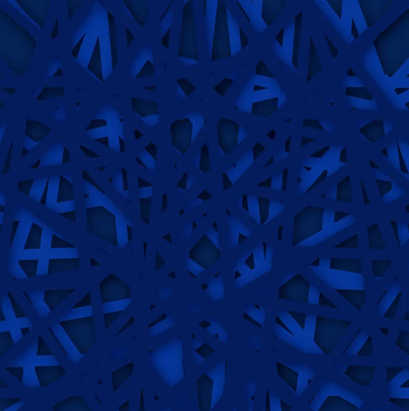 Abstrakter Polygonaler Blauer Hintergrund Vektorillustration Strukturierter Hintergrund — Stockfoto