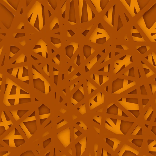Abstracte Geometrische Oranje Achtergrond Vectorillustratie Gestructureerde Achtergrond — Stockfoto