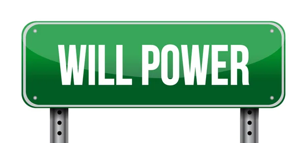 Power Sign Vector Illustration Isolated White Background — Stock Photo, Image