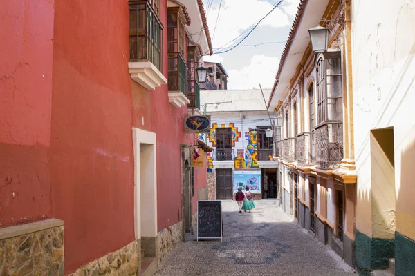 Paz Bolivie Dec 2018 Jaen Street Paz Bolivie Centre Ville — Photo