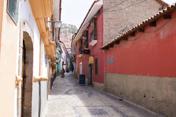 Paz Bolivia Dec 2018 Jaen Street Paz Bolivia City Center — Stock Photo, Image