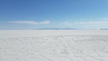 Salar de Uyuni Bolivya'daki panoramik manzaralarını. Güney Amerika.