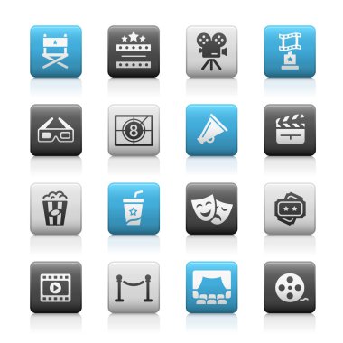 Film Sanayi ve Tiyatro Simgeleri / / Matte Serisi