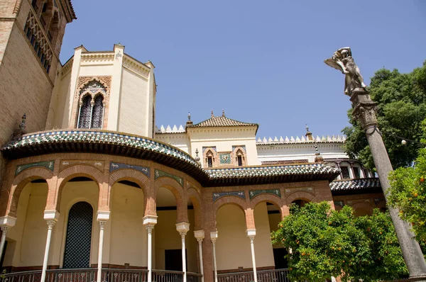 Sevilla Spanien Mai 2017 Wasservögel Schönen Seen Maria Luisa Park — Stockfoto