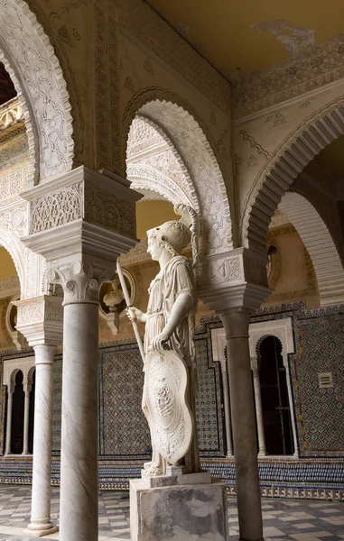 Edificios Históricos Monumentos Sevilla España Detalles Arquitectónicos Fachada Piedra Museos — Foto de Stock