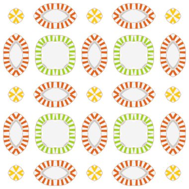 Pembe ve mavi plakalı soyut arka plan deseni. Bebek motifleri