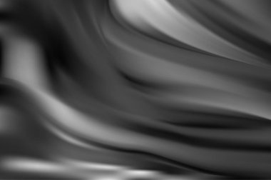 yumuşak kıvrımlar ile parlak siyah arka plan