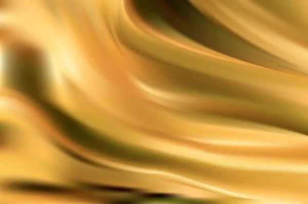 Yumuşak kıvrımları ile parlak altın arka plan — Stok Vektör