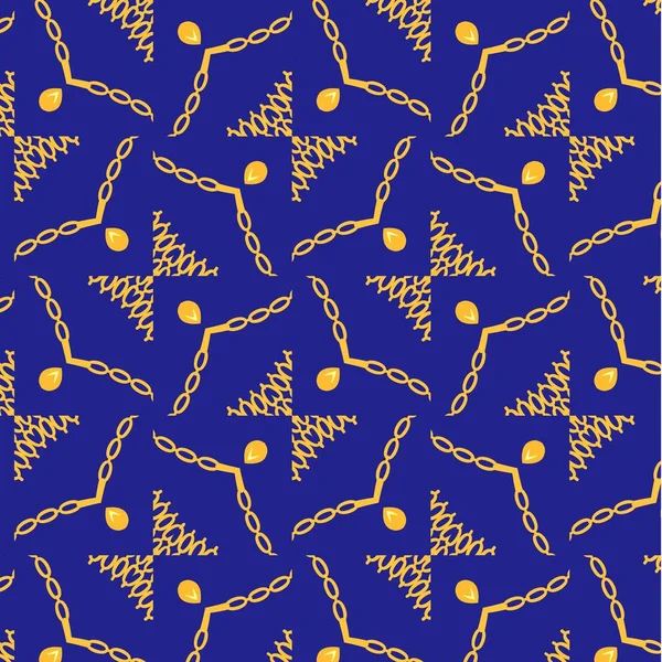 Modèle géométrique vintage dans le style rétro des années 80. Textile design rétro à la mode . — Image vectorielle