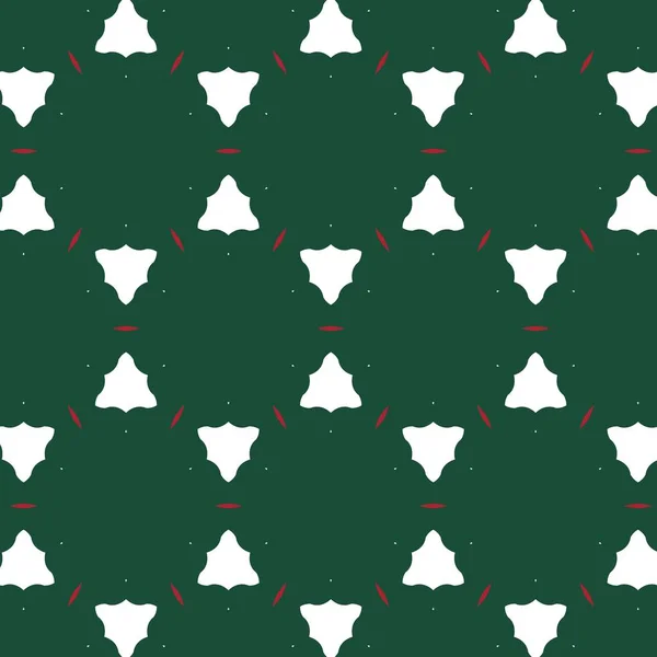 レトロな80年代スタイルのヴィンテージクリスマスパターン。テキスタイルファッショナブルなレトロなデザイン. — ストックベクタ