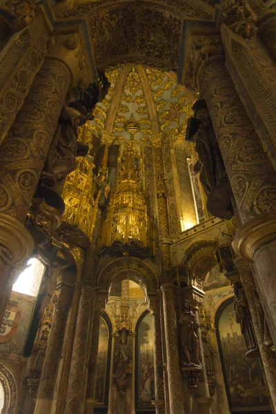 Tomar Portugal Junio 2018 Interior Los Caballeros Del Tomar Templo — Foto de Stock