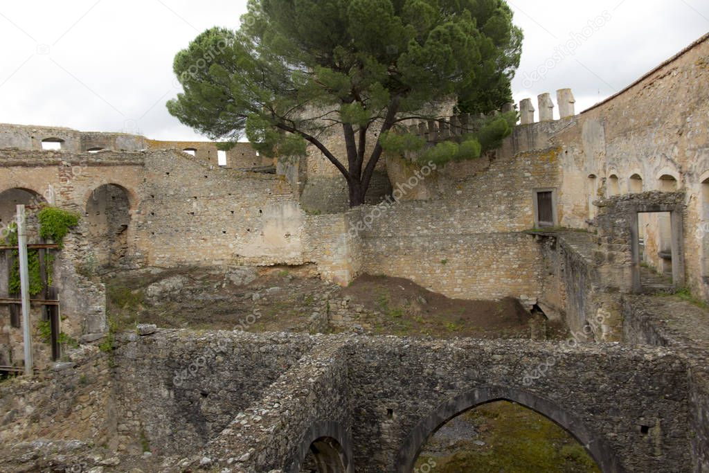 The Convent of Christ is a former Roman Catholic monastery in Tomar Portugal. The convent was founded by the Order of Poor Knights of the Temple (or Templar Knights) in 1118