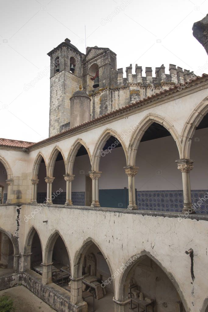 The Convent of Christ is a former Roman Catholic monastery in Tomar Portugal. The convent was founded by the Order of Poor Knights of the Temple (or Templar Knights) in 1118