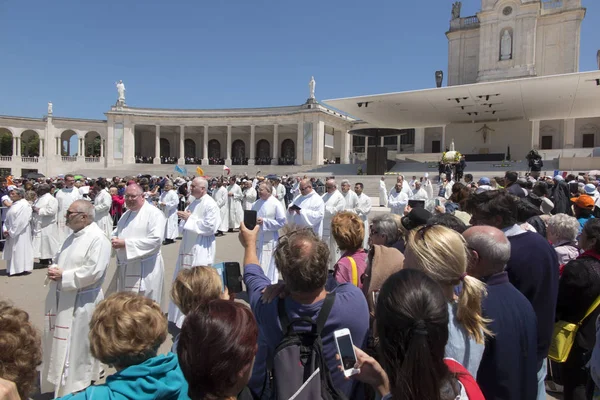Fatima Portugal Junio 2018 Ceremonias Eclesiásticas Relacionadas Con Las Apariciones —  Fotos de Stock