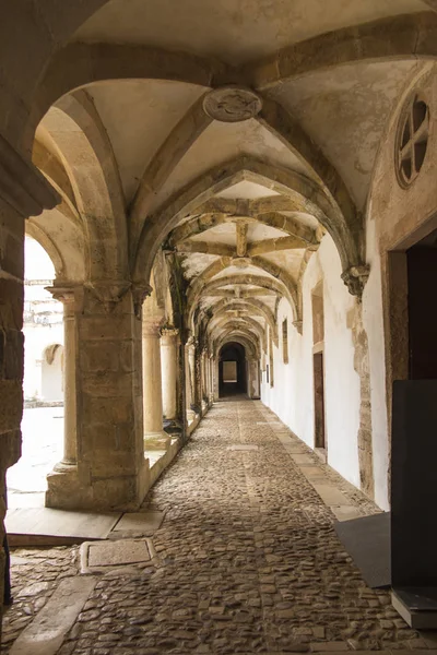 Convento Cristo Antiguo Monasterio Católico Tomar Portugal Convento Fue Fundado — Foto de Stock