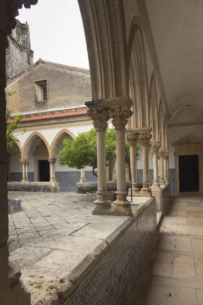 Convento Cristo Antiguo Monasterio Católico Tomar Portugal Convento Fue Fundado — Foto de Stock